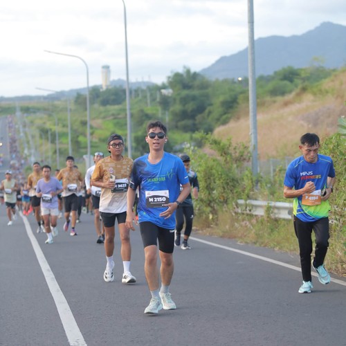 Race photo from KEDIRI HALF MARATHON 2026