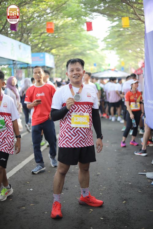 Race photo from Kediri Half Marathon 2024