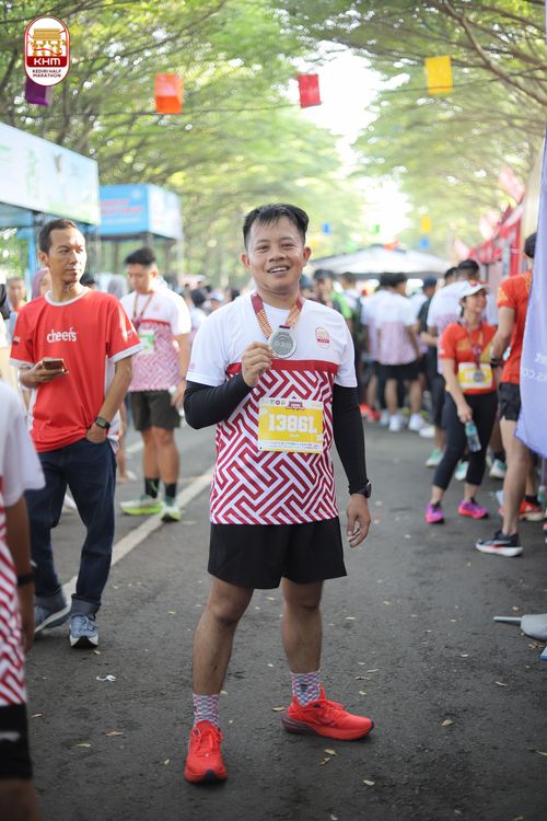Race photo from Kediri Half Marathon 2024