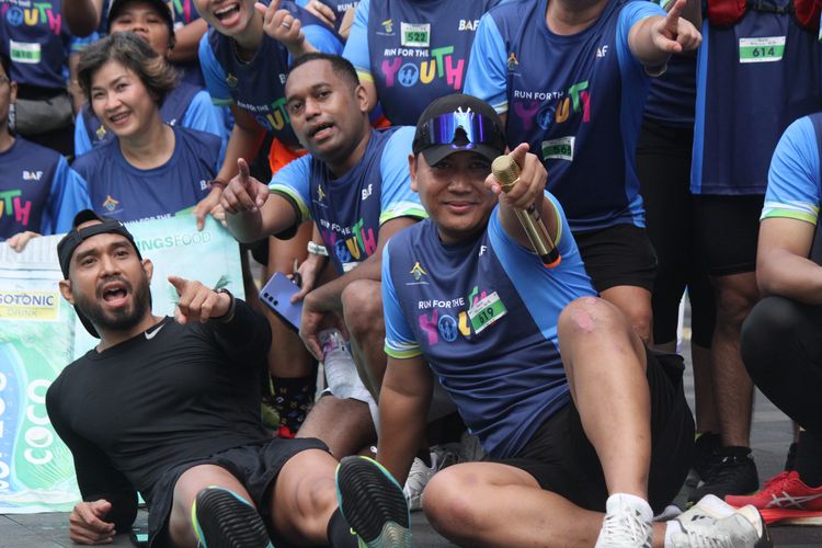 Race photo from Road to BAF Lions Run 2024