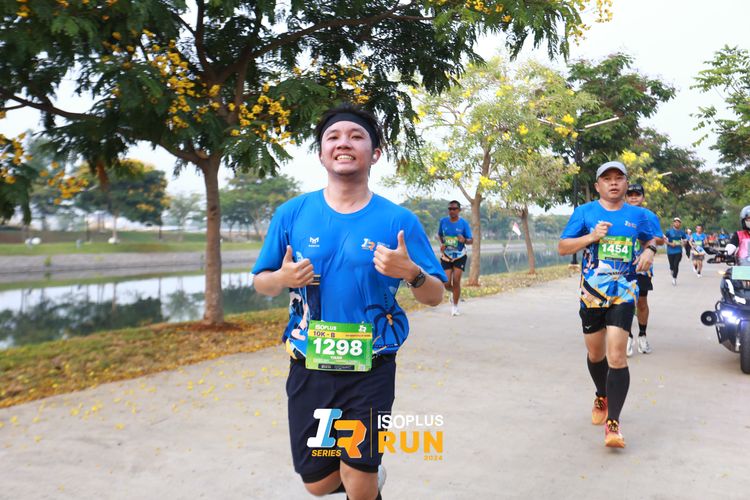 Race photo from ISOPlus Run 2024 Jakarta