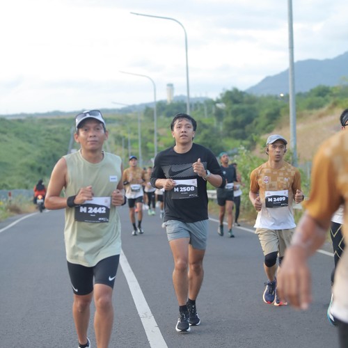 Race photo from KEDIRI HALF MARATHON 2026