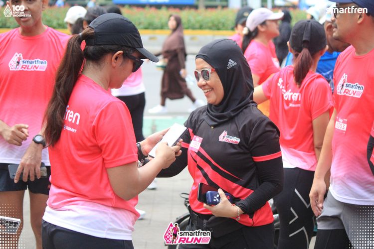 Race photo from Smartfren Run 2025 Vibes