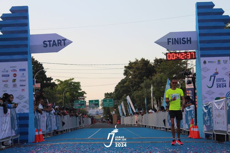 Race photo from Jabar Run 10K 2024