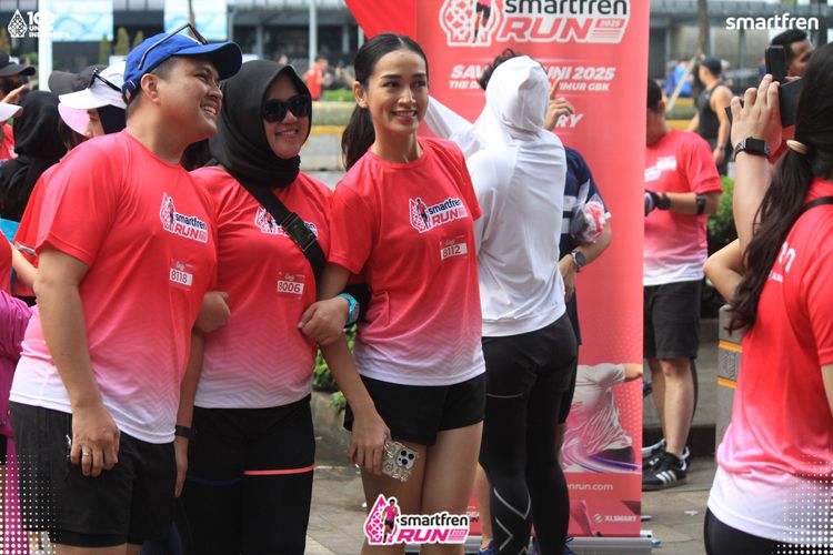 Race photo from Smartfren Run 2025 Vibes