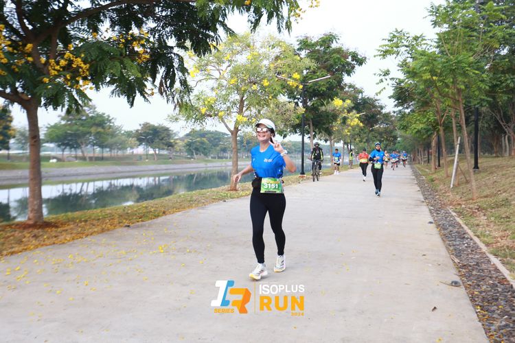 Race photo from ISOPlus Run 2024 Jakarta