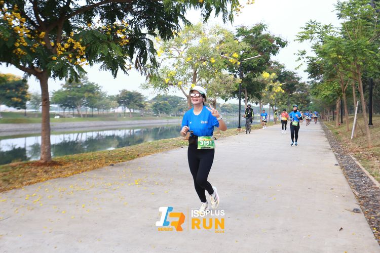 Race photo from ISOPlus Run 2024 Jakarta