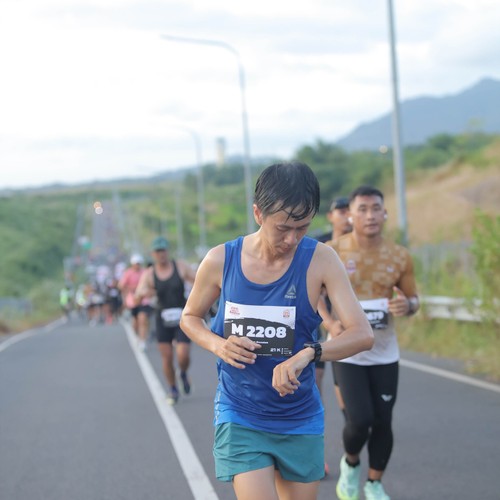 Race photo from KEDIRI HALF MARATHON 2026