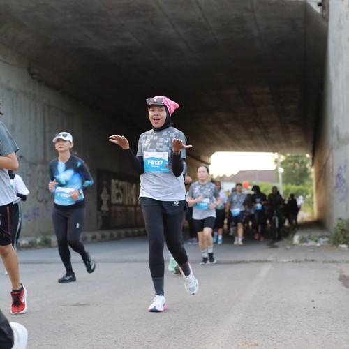 Race photo from KEDIRI HALF MARATHON 2026