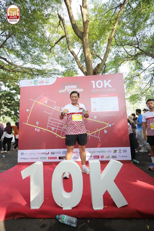 Race photo from Kediri Half Marathon 2024
