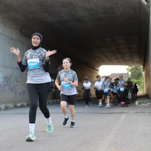 Race photo from KEDIRI HALF MARATHON 2026