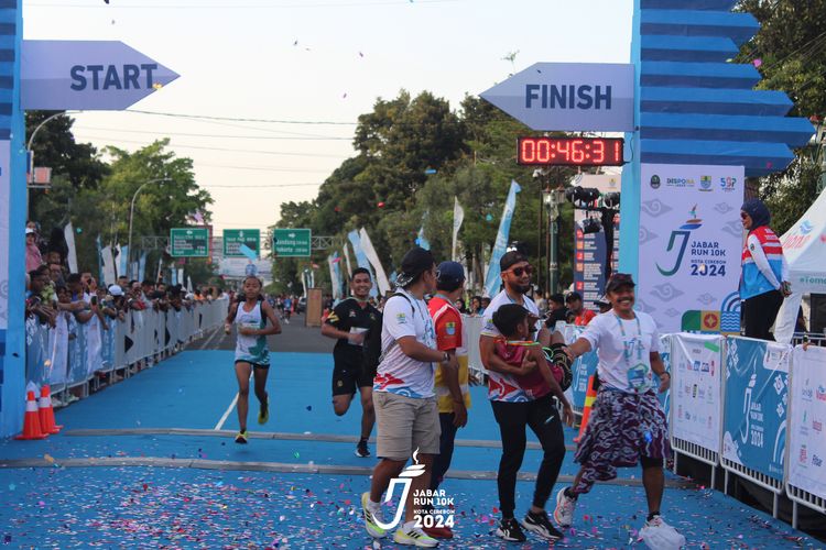 Race photo from Jabar Run 10K 2024