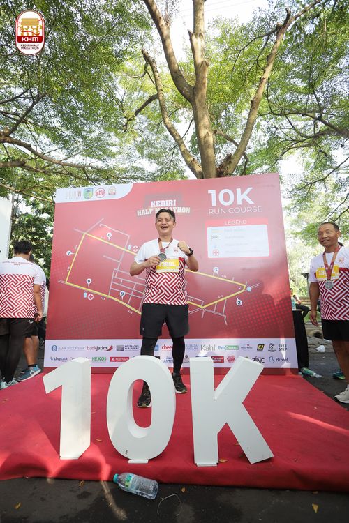 Race photo from Kediri Half Marathon 2024