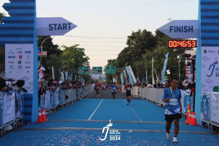 Race photo from Jabar Run 10K 2024