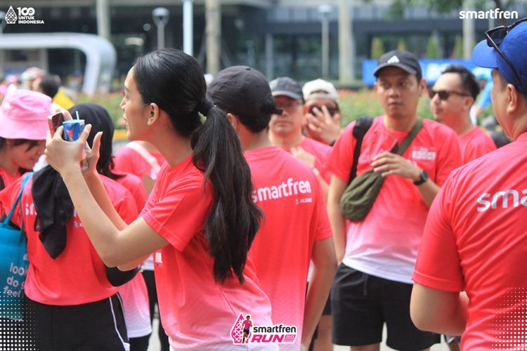 Race photo from Smartfren Run 2025 Vibes
