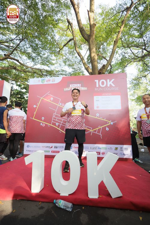 Race photo from Kediri Half Marathon 2024