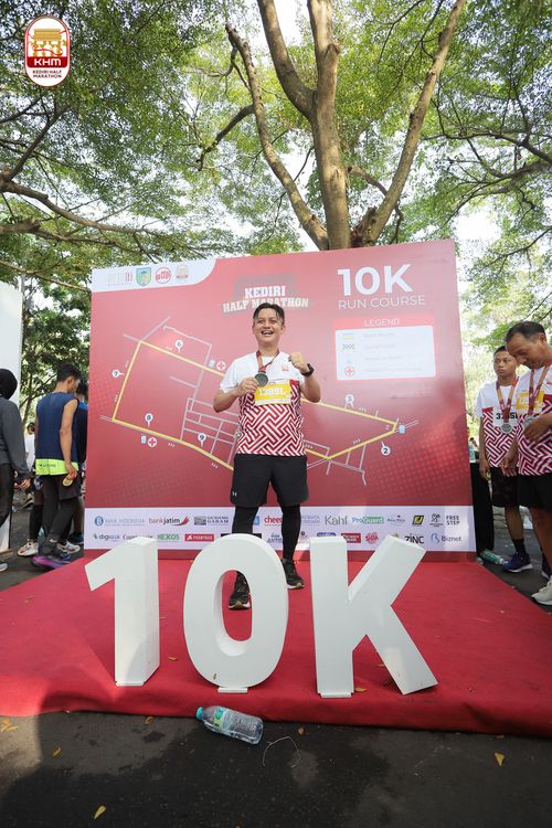 Race photo from Kediri Half Marathon 2024