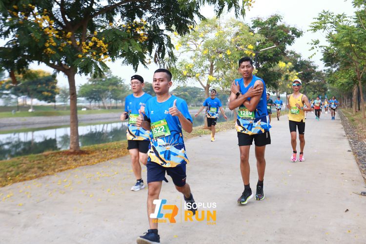 Race photo from ISOPlus Run 2024 Jakarta