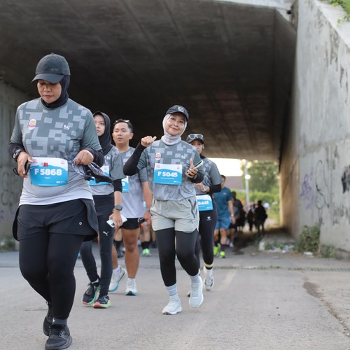 Race photo from KEDIRI HALF MARATHON 2026