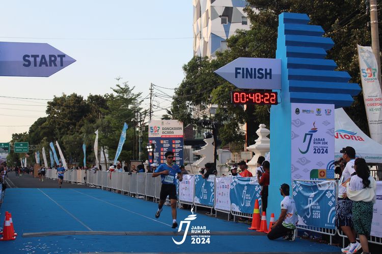 Race photo from Jabar Run 10K 2024