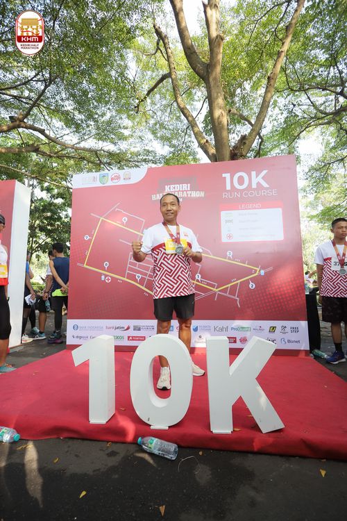 Race photo from Kediri Half Marathon 2024