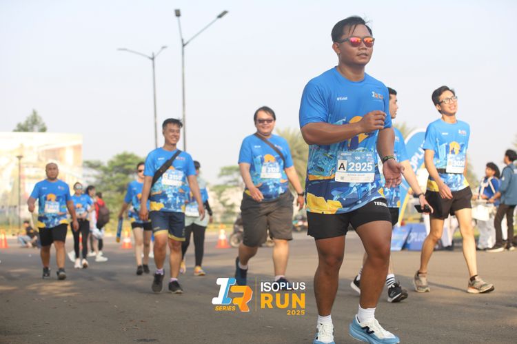 Race photo from ISOPLUS RUN 2025 - JAKARTA