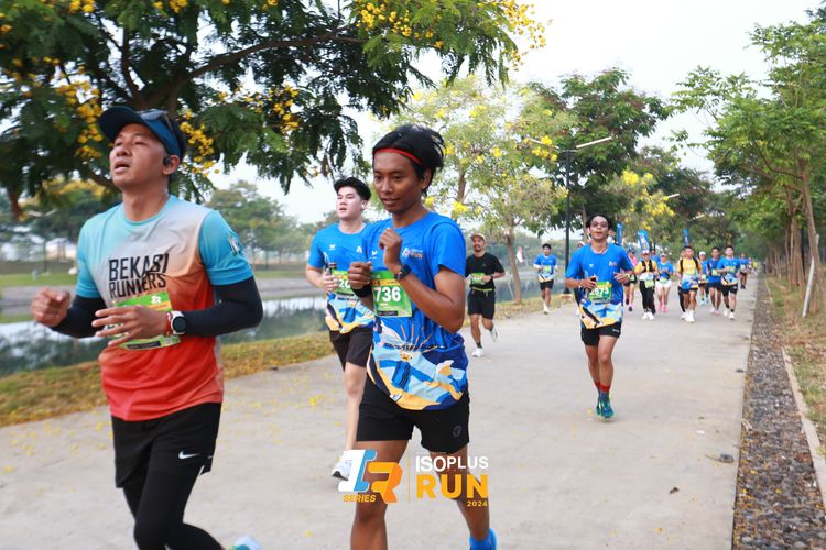 Race photo from ISOPlus Run 2024 Jakarta
