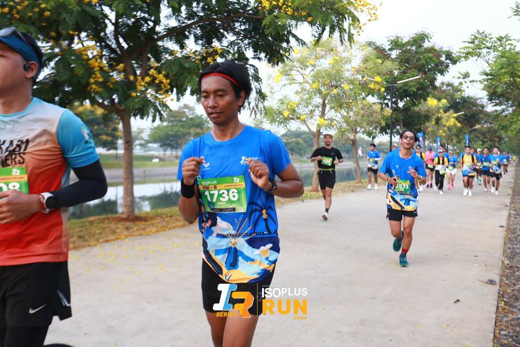 Race photo from ISOPlus Run 2024 Jakarta