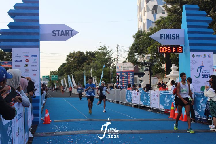 Race photo from Jabar Run 10K 2024
