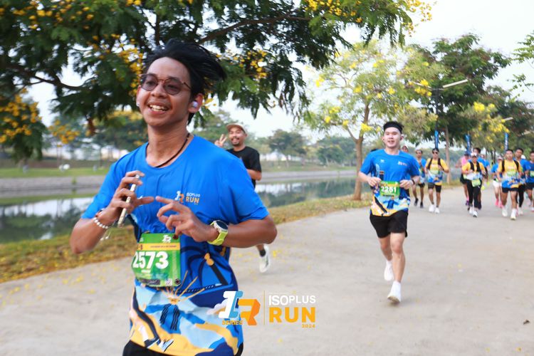 Race photo from ISOPlus Run 2024 Jakarta