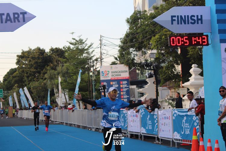 Race photo from Jabar Run 10K 2024