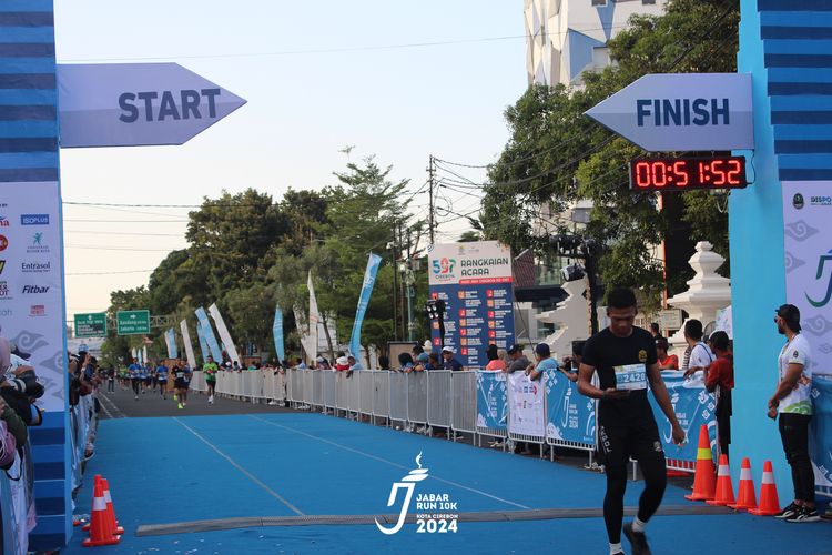 Race photo from Jabar Run 10K 2024
