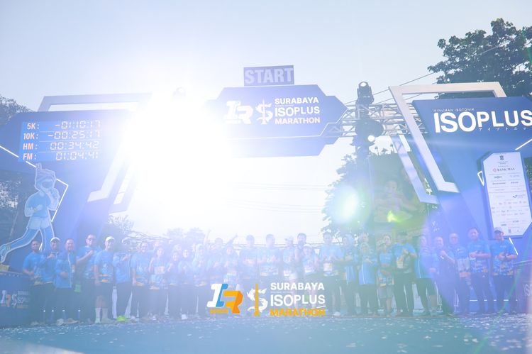 Race photo from SURABAYA ISOPLUS MARATHON 2025