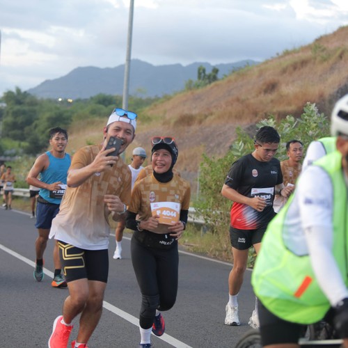 Race photo from KEDIRI HALF MARATHON 2026