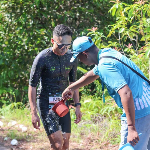 Race photo from Belitung Multisport Festival