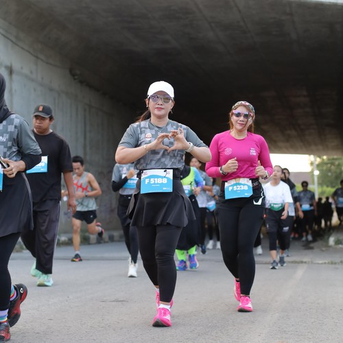 Race photo from KEDIRI HALF MARATHON 2026