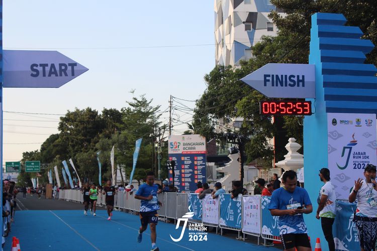 Race photo from Jabar Run 10K 2024