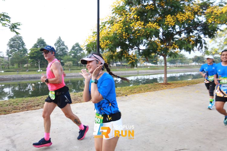 Race photo from ISOPlus Run 2024 Jakarta