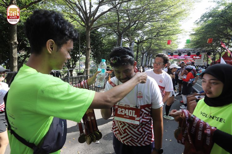 Race photo from Kediri Half Marathon 2024
