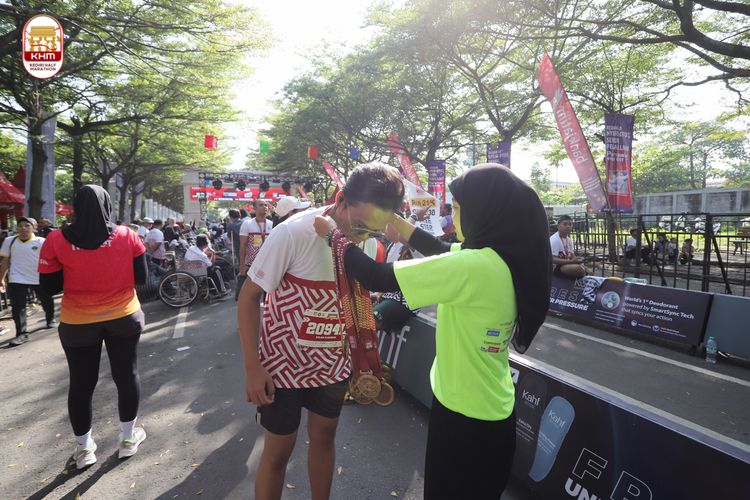 Race photo from Kediri Half Marathon 2024