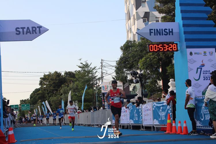 Race photo from Jabar Run 10K 2024