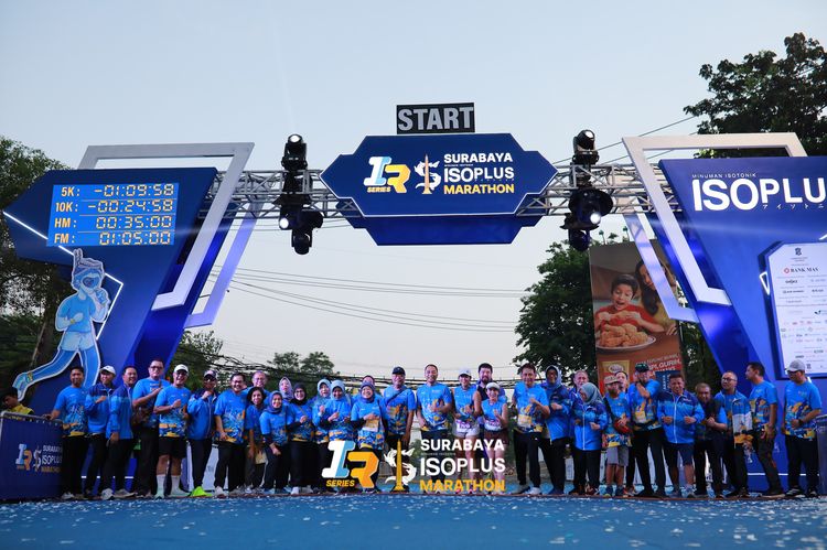 Race photo from SURABAYA ISOPLUS MARATHON 2025