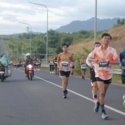 Race photo from KEDIRI HALF MARATHON 2026