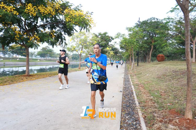 Race photo from ISOPlus Run 2024 Jakarta