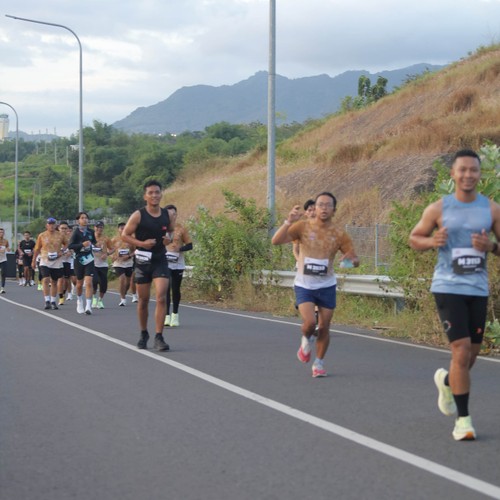 Race photo from KEDIRI HALF MARATHON 2026