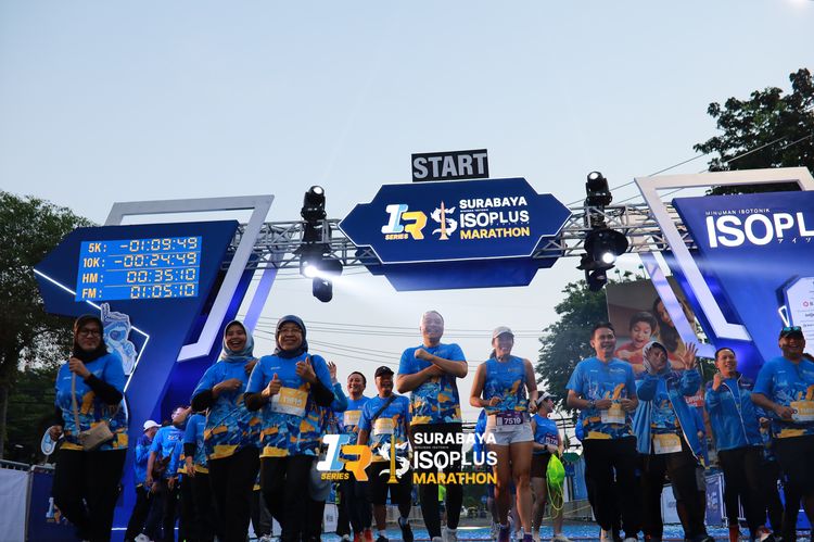Race photo from SURABAYA ISOPLUS MARATHON 2025