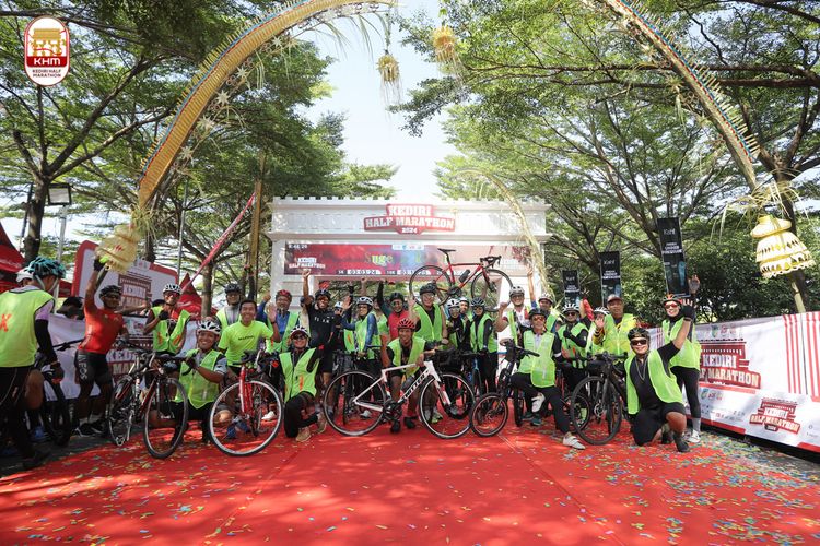 Race photo from Kediri Half Marathon 2024