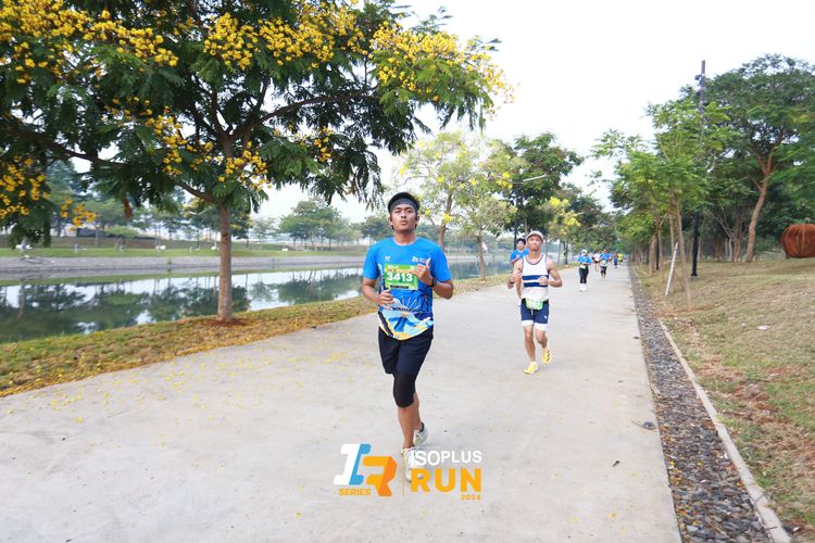 Race photo from ISOPlus Run 2024 Jakarta