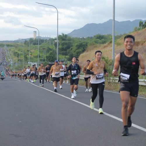Race photo from KEDIRI HALF MARATHON 2026