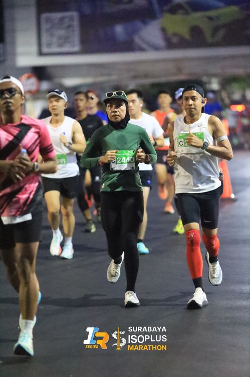 Race photo from SURABAYA ISOPLUS MARATHON 2025